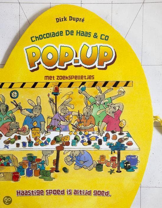 Omslag van Chocolade De Haas & Co pop-up met