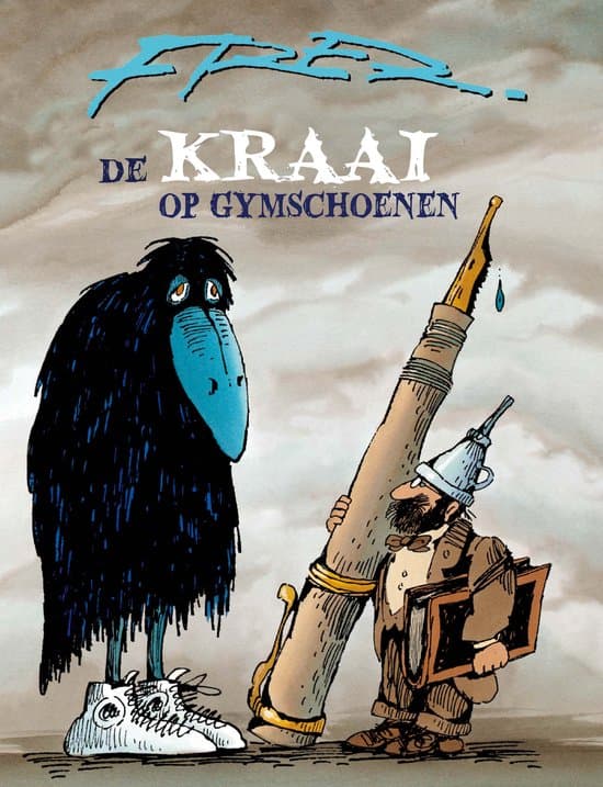 Omslag van De kraai op gymschoenen (Fred)