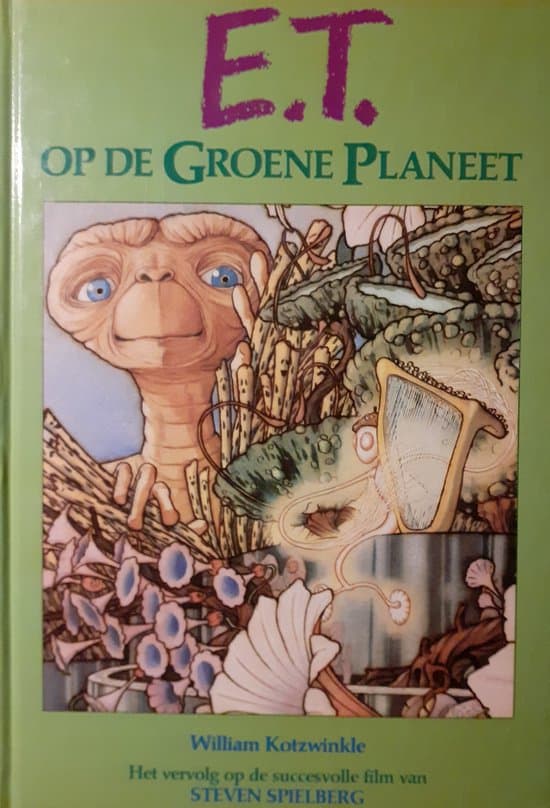 Omslag van E.t. op de groene planeet
