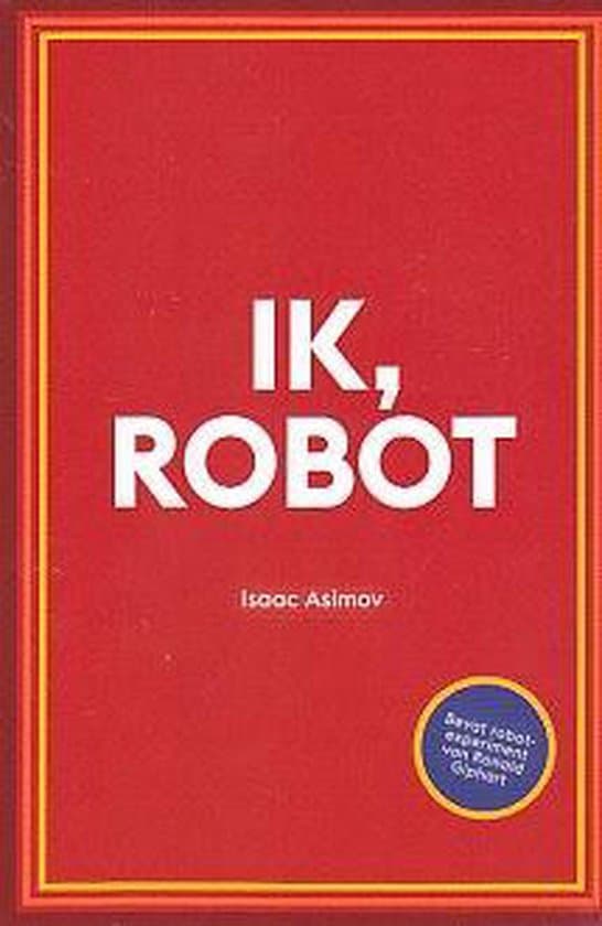 Omslag van Ik, robot [grote letter editie]