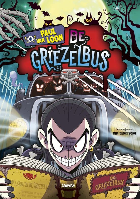 Omslag van De Griezelbus 1 - De Griezelbus