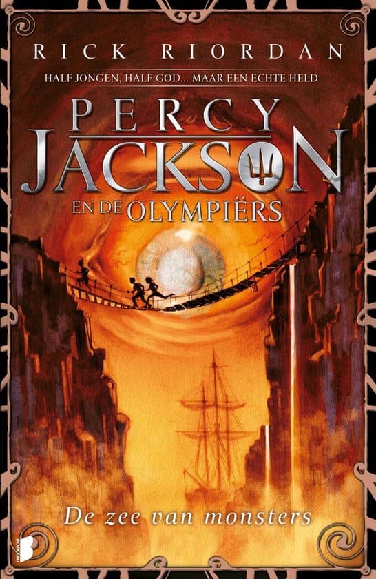 Omslag van Percy Jackson en de Olympiërs 2 - De zee van monsters