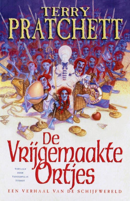 Omslag van Schijfwereld 30 - De vrijgemaakte Ortjes