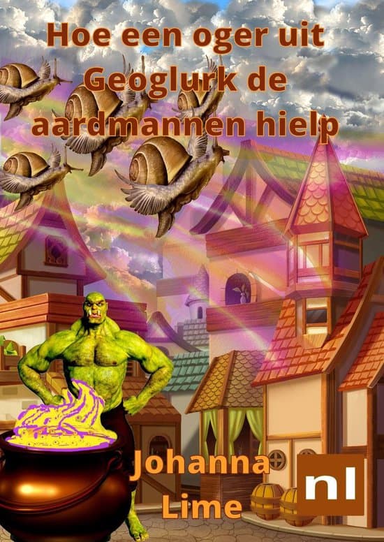 Omslag van Hoe een oger uit Geoglurk de aardmannen hielp