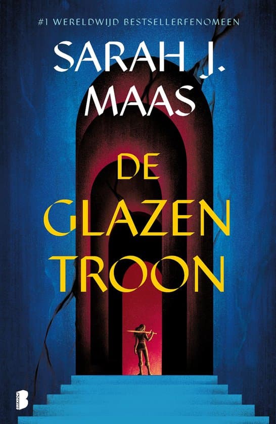 Omslag van Glazen troon 1 - De glazen troon