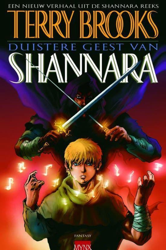 Omslag van De Duistere Geest Van Shannara Graphic Novel