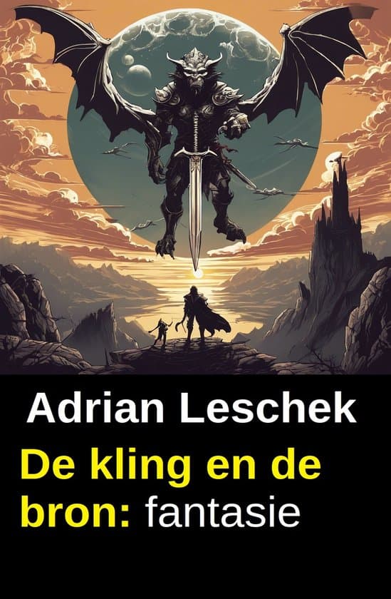 Omslag van De kling en de bron: fantasie