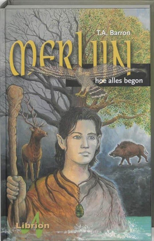 Omslag van Merlijn Hoe Alles Begon