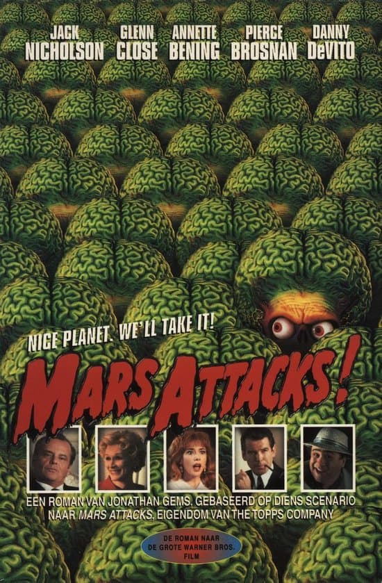 Omslag van Mars Attacks!