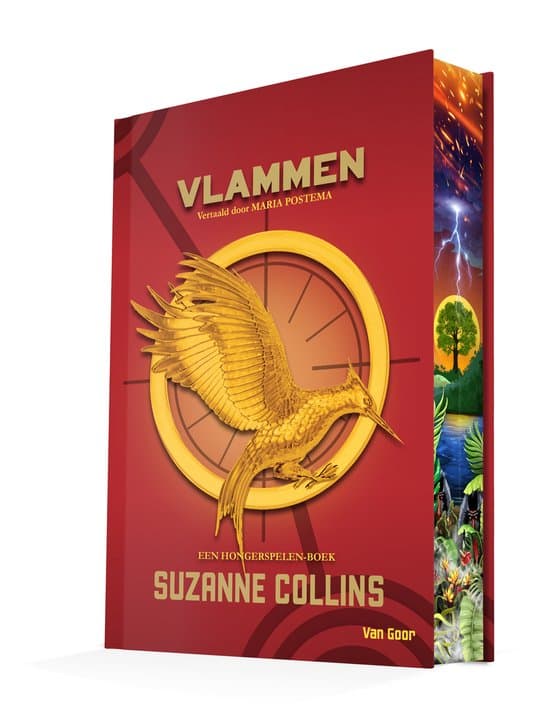 Omslag van De Hongerspelen 2 - Vlammen