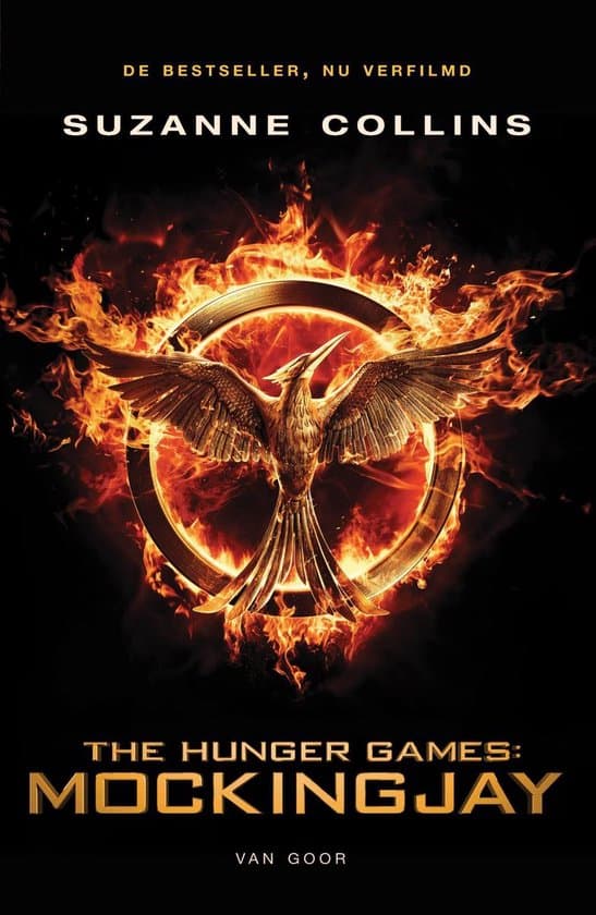Omslag van De Hongerspelen 3 - Mockingjay