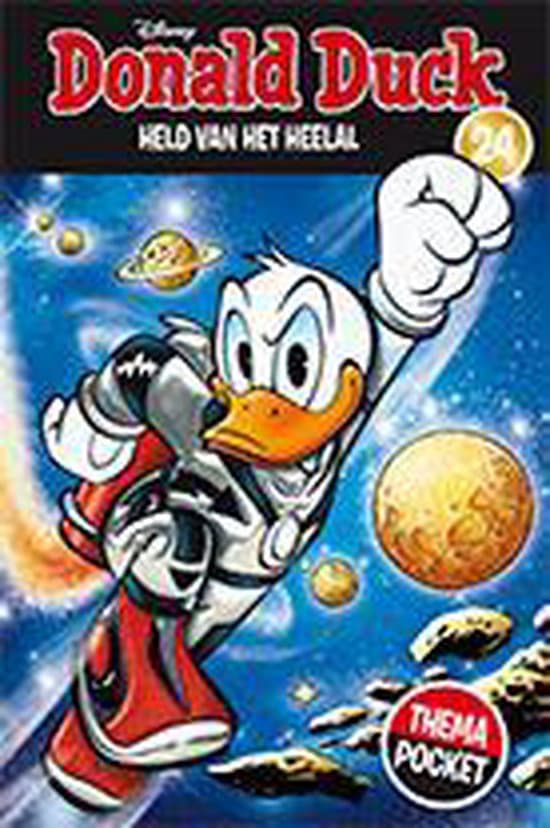 Omslag van Donald Duck Themapocket 24 - Held van het heelal