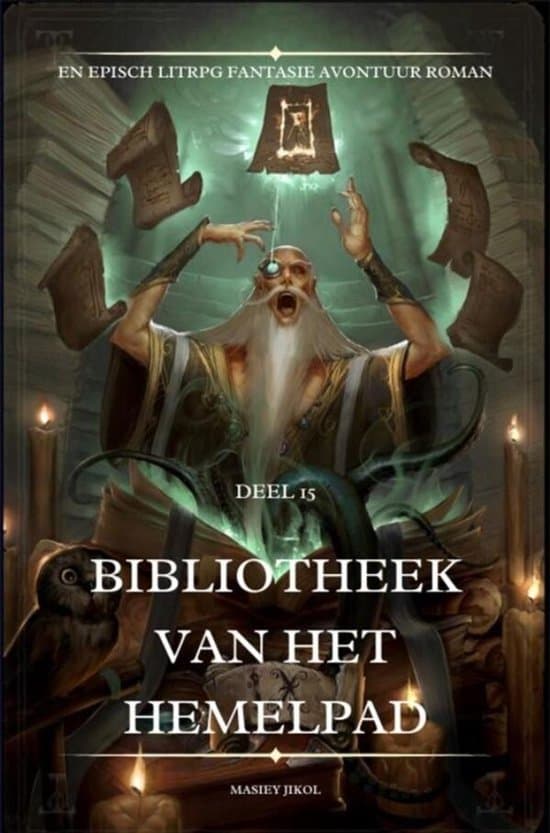 Omslag van Bibliotheek van het Hemelpad:En Episch LitRPG Fantasie Avontuur Roman(Deel 15)