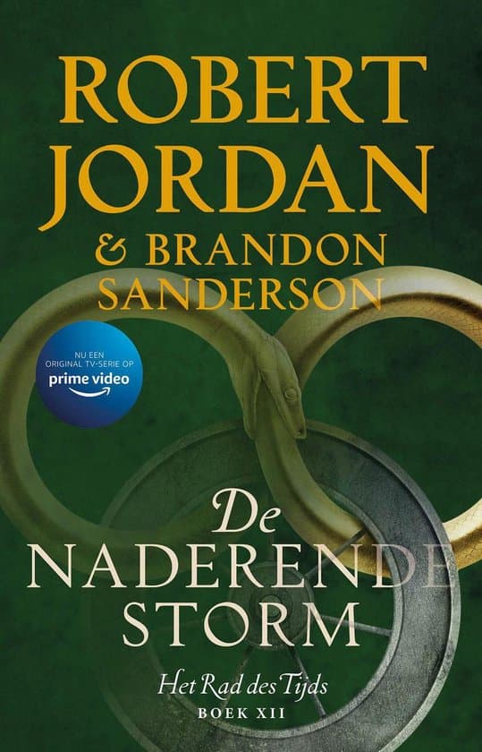 Omslag van Het Rad des Tijds 12 - Het Rad des Tijds 12 - De Naderende Storm (POD)