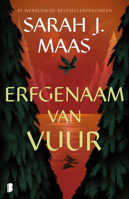 Omslag van Glazen troon 3 - Erfgenaam van vuur
