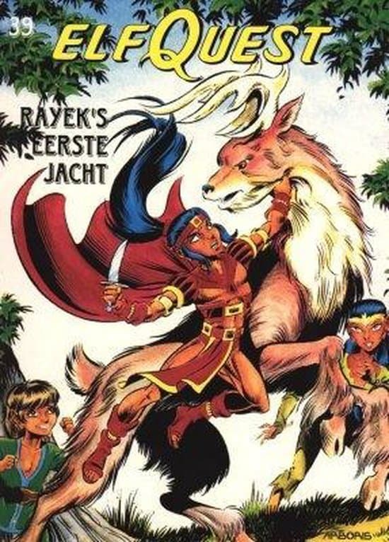 Omslag van Elfquest 39. rayek's eerste jacht