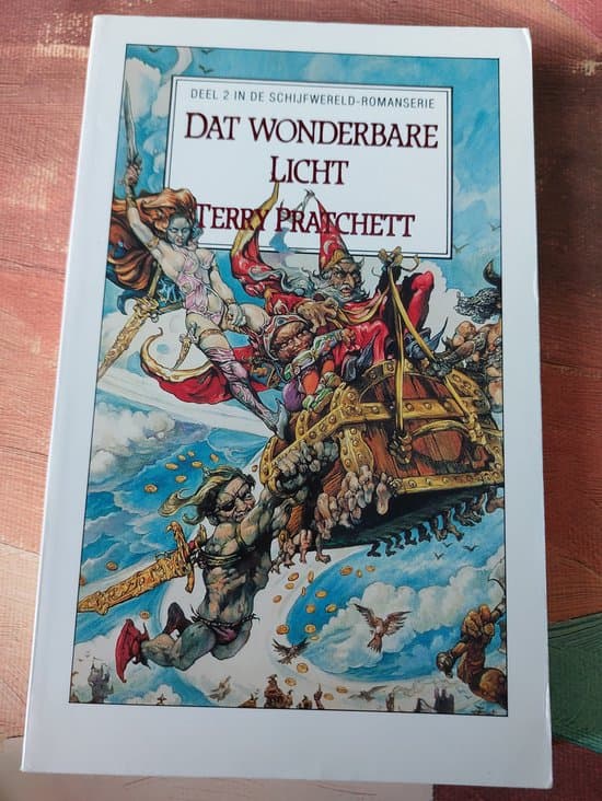 Omslag van Dat wonderbare licht - Terry Pratchett