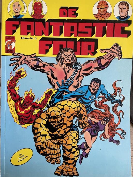 Omslag van Fantastic Four: Album Nr. 2