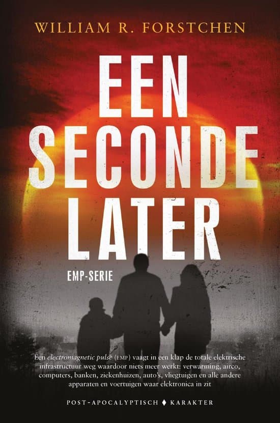 Omslag van EMP-serie 1 -   Een seconde later