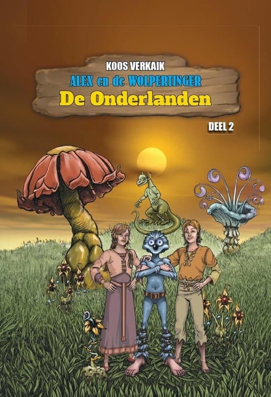 Omslag van Alex en de Wolpertinger 2 - De onderlanden