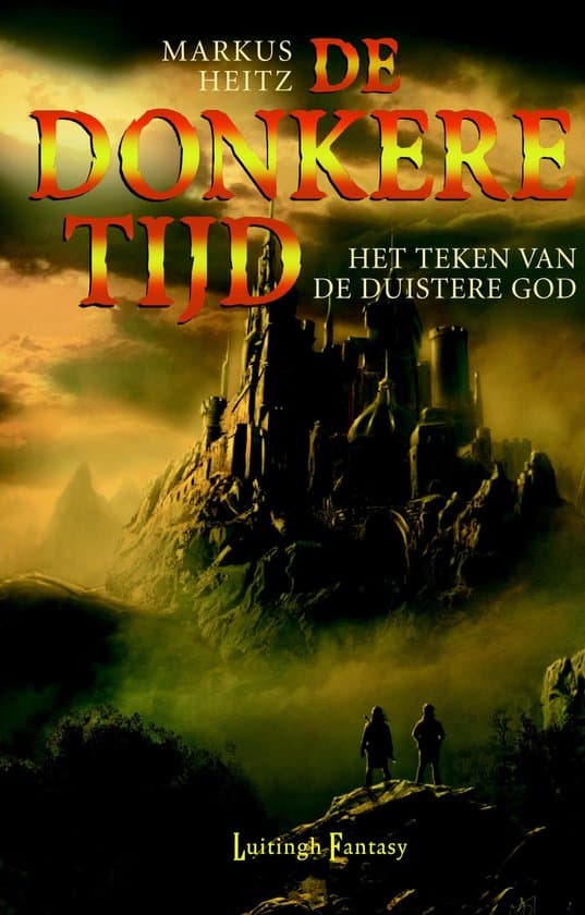 Omslag van De donkere tijd 3 - Het teken van de Duistere God