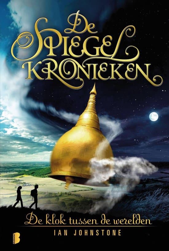 Omslag van De spiegel-kronieken 1 - De klok tussen de werelden