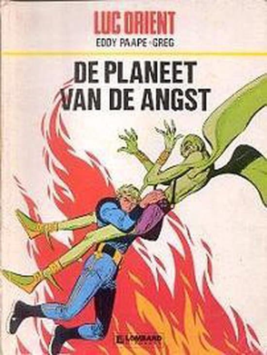 Omslag van Luc Oriënt: De Planeet van de Angst