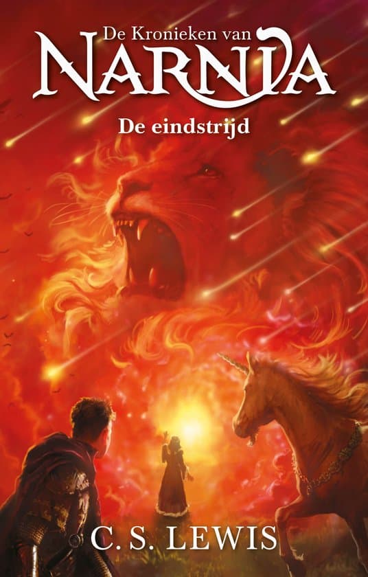 Omslag van De kronieken van Narnia 7 - De eindstrijd