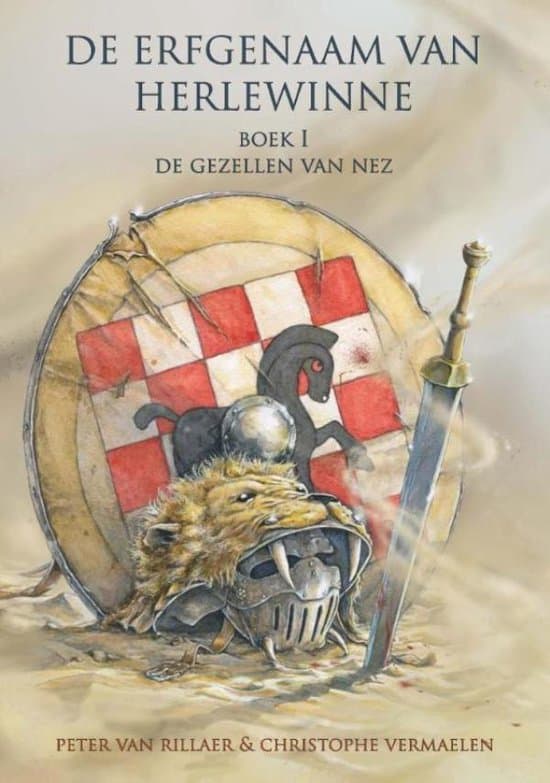 Omslag van De erfgenaam van Herlewinne 1 - De gezellen van Nez