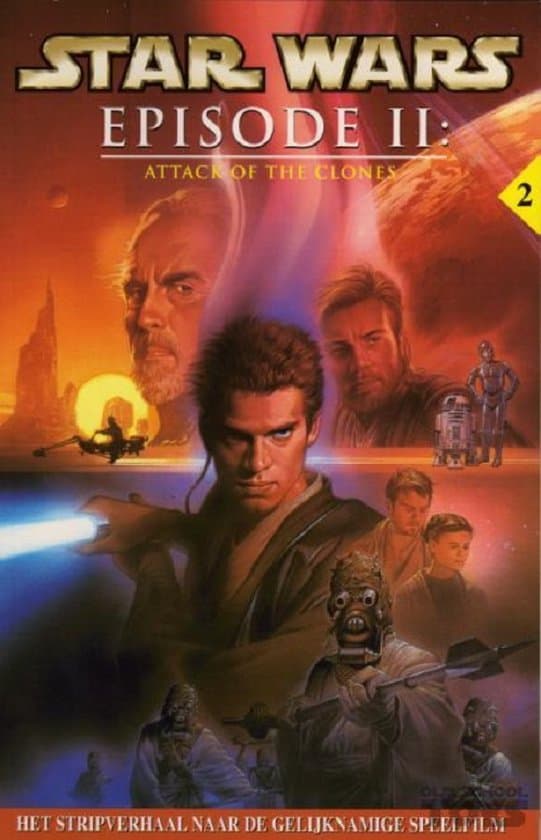 Omslag van Star Wars Episode II Attack of the clones deel 2