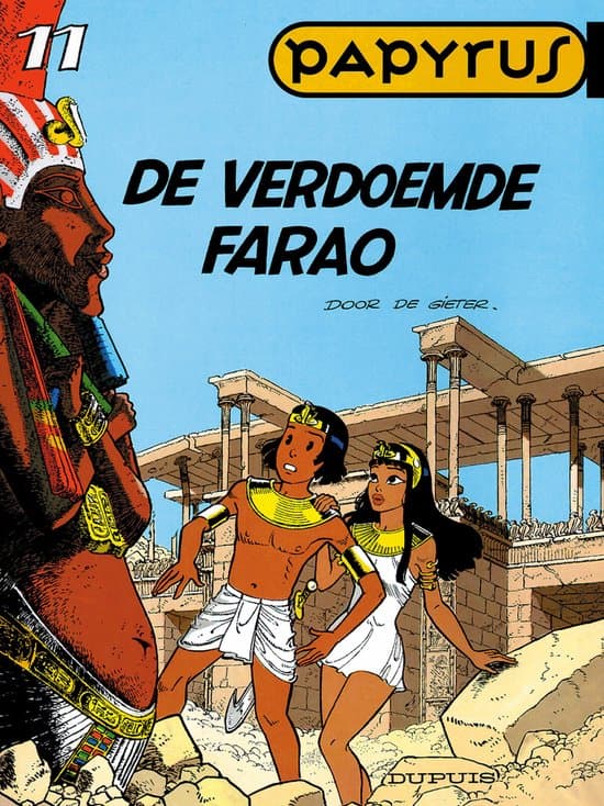 Omslag van Papyrus 11. de verdoemde farao
