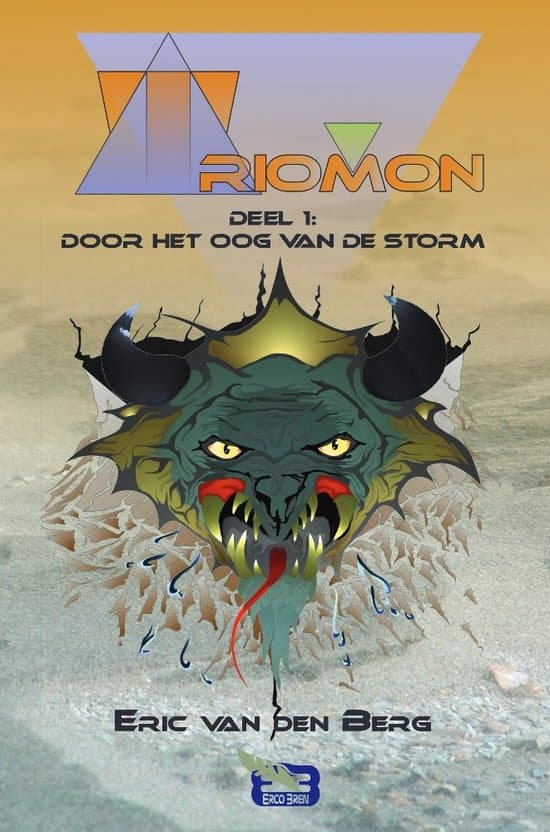 Omslag van Triomon deel 1: Door het oog van de storm Een epos over magie & balans, macht & kracht De zoektocht naar balans