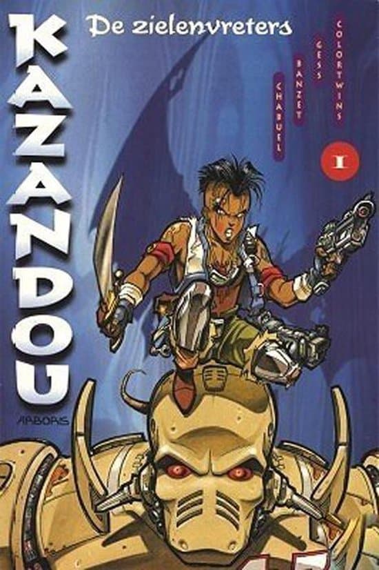 Omslag van Kazandou 01. de zielenvreters