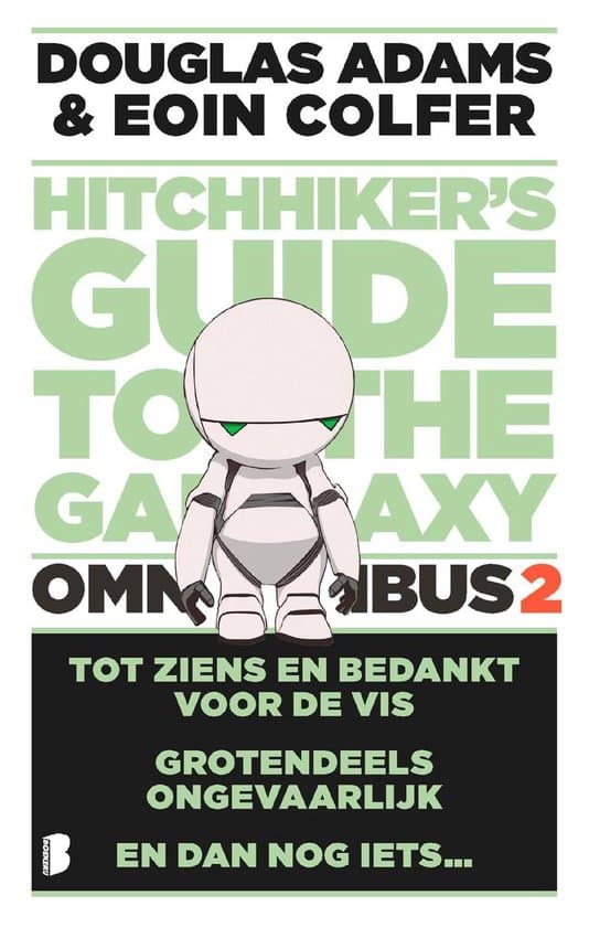 Omslag van Hitchhiker's guide - The hitchhiker's Guide to the Galaxy - omnibus 2