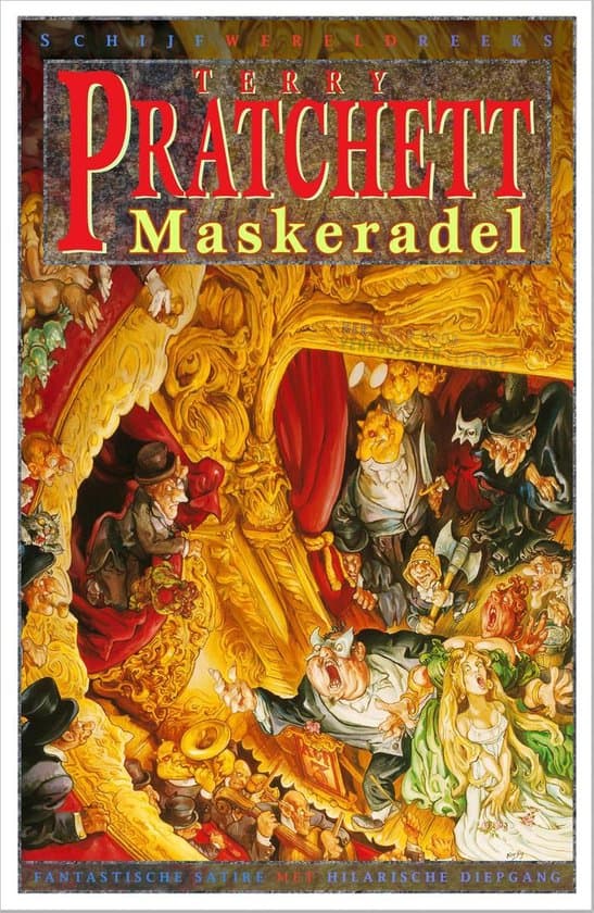 Omslag van Schijfwereld 18 - Maskeradel