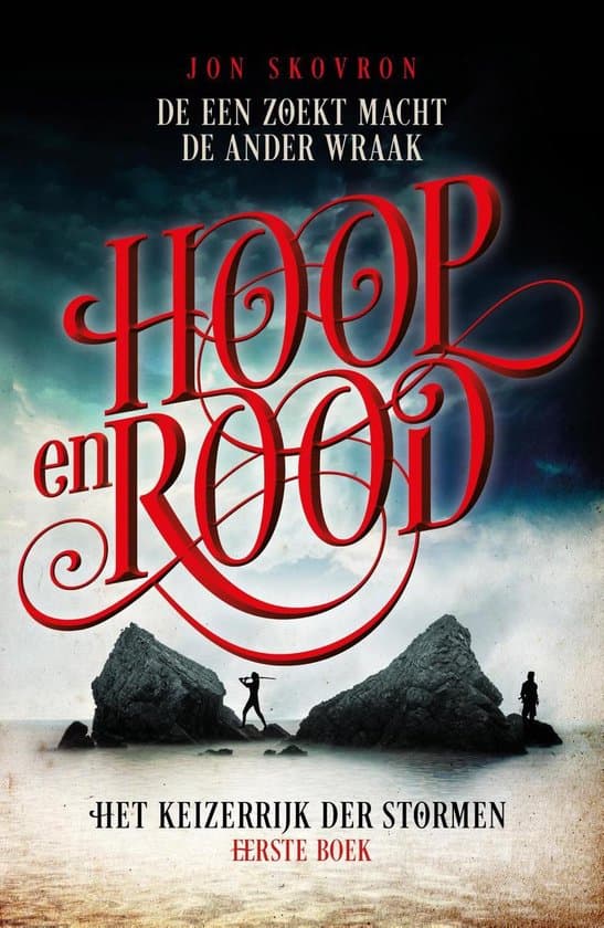 Omslag van Het keizerrijk der stormen 1 - Hoop en rood