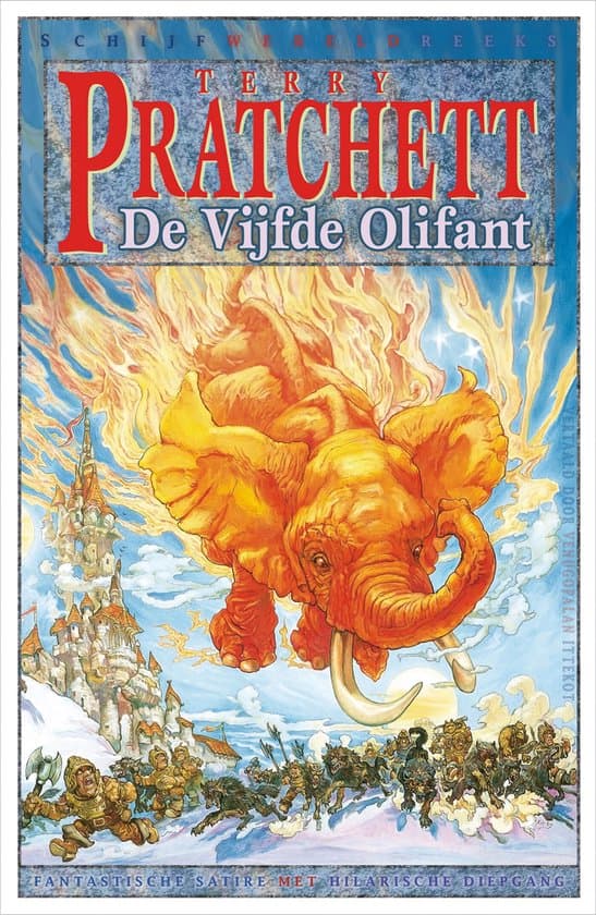Omslag van Schijfwereld 24 - De Vijfde olifant