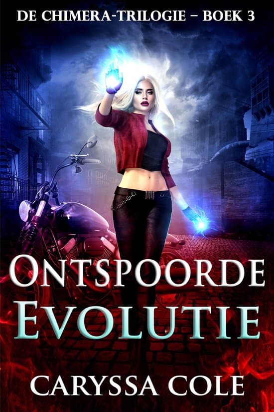 Omslag van De Chimera‑trilogie 3 - Ontspoorde Evolutie