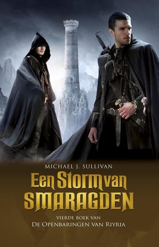 Omslag van De openbaringen van Riyria 4 - Een Storm van Smaragden
