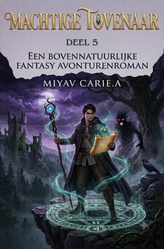 Omslag van Machtige Tovenaar: Een Bovennatuurlijke Fantasy Avonturenroman (Deel 5)