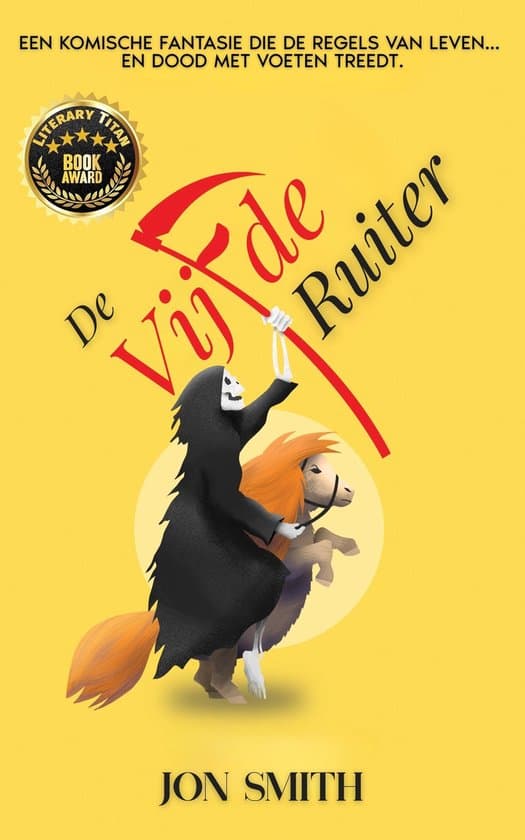 Omslag van De Vijfde Ruiter