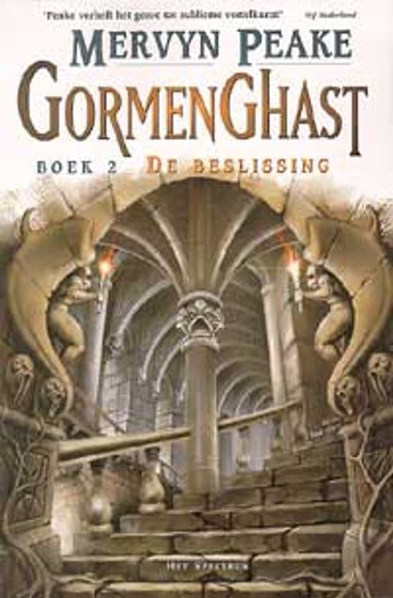 Omslag van De beslissing: Gormenghast boek 2