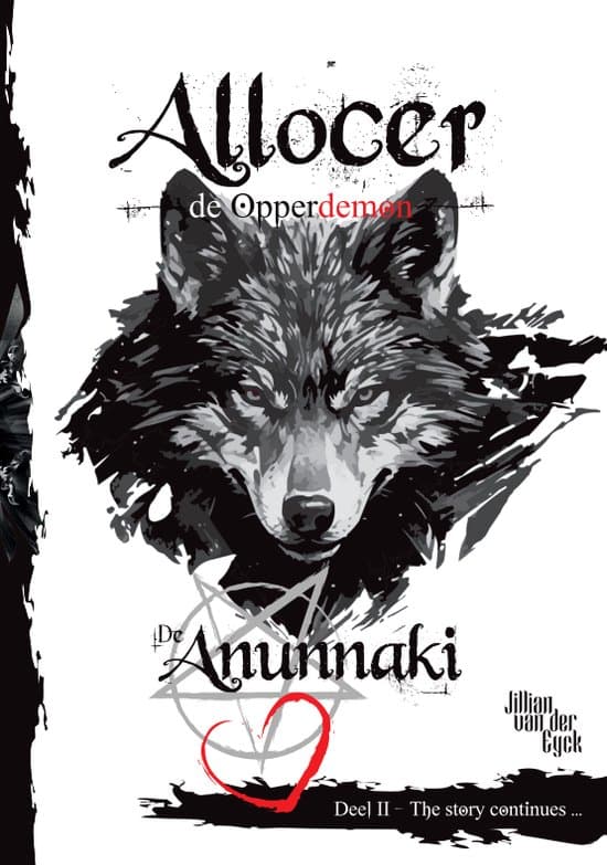 Omslag van Allocer de Opperdemon Boek 2 De Anunnaki