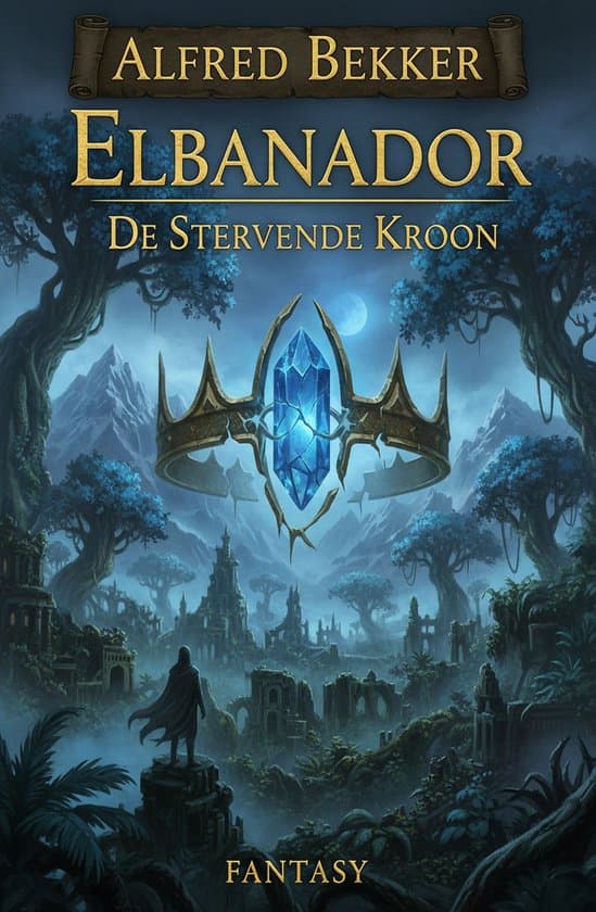 Omslag van Elbanador - De stervende kroon: Fantasy