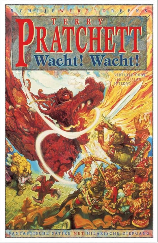 Omslag van Schijfwereld 8 - Wacht! Wacht!