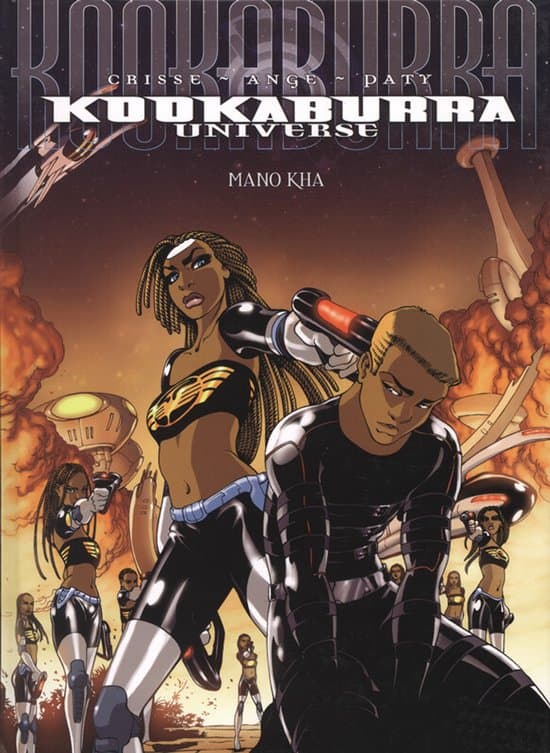 Omslag van Kookaburra universe Hc03. mano kha