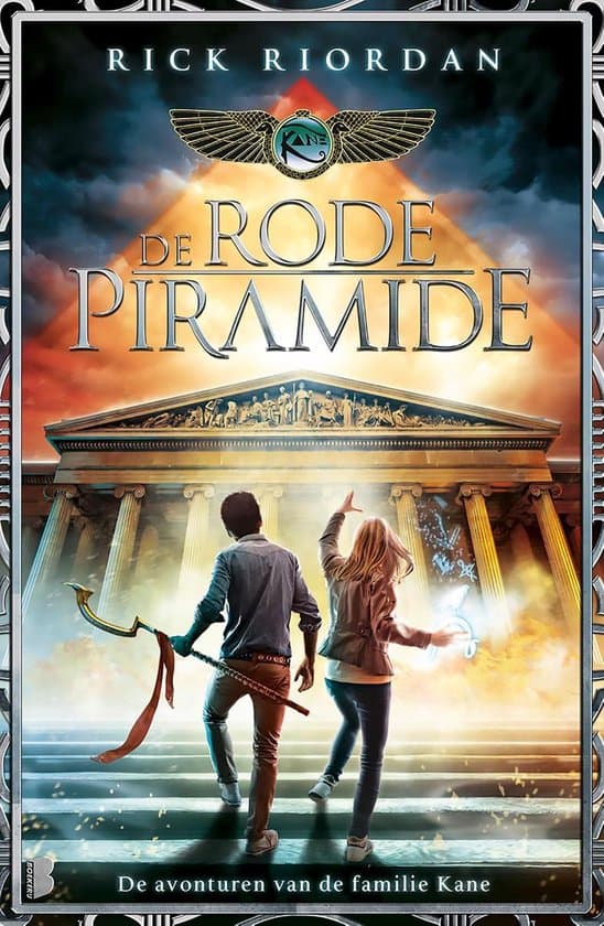 Omslag van De avonturen van de familie Kane 1 - De rode piramide