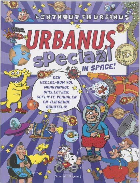 Omslag van Urbanus special 05 Urbanus in space