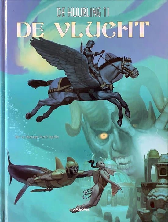 Omslag van Huurling hc11. de vlucht