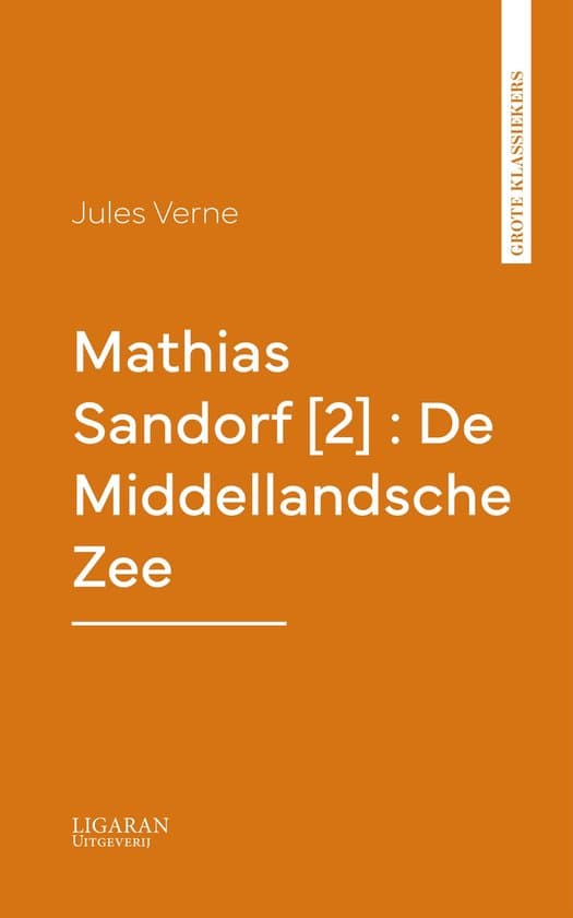 Omslag van Mathias Sandorf [2] : De Middellandsche Zee
